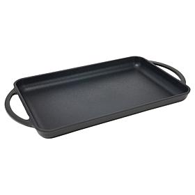 Kitchen HQ Cast Iron Ceramic Nonstick Flat Griddle Pan
