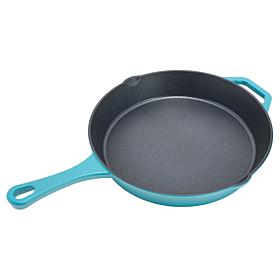 Kitchen HQ Diamond-Infused Ceramic Nonstick Cast Iron 12" Skillet
