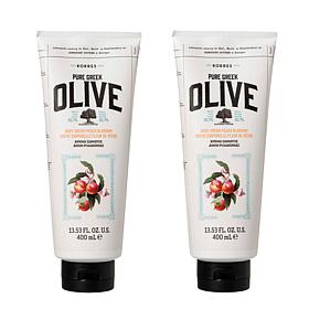 Korres 2-pack Olive & Peach Blossom Jumbo Size Body Cream Auto-Ship®