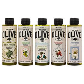 Korres 5-piece Olive Shower Gel Collection
