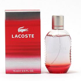 Lacoste Style In Play Men Eau De Toilette Spray (Red) - 2.5 oz.