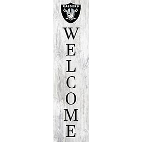 Las Vegas Raiders 48" Welcome Leaner
