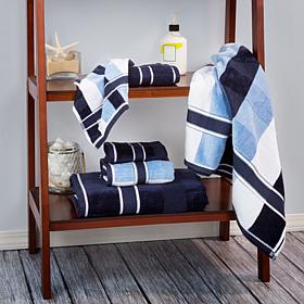 Lavish Home 100% Cotton Oakville Velour 6pc Towel Set