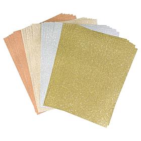 LDRS Creative Classic Metallic Fine Glitter Card Stock