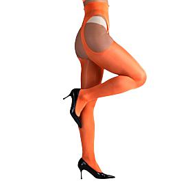 LECHERY Sheer Suspender Crotchless Tights 1-Pair
