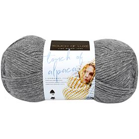 Lion Brand Touch Of Alpaca Yarn - Oxford Grey