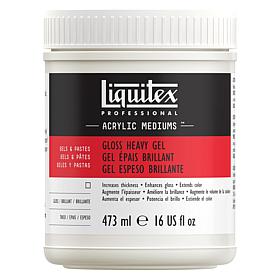 Liquitex Acrylic Gloss Heavy Gel Medium 16 oz.