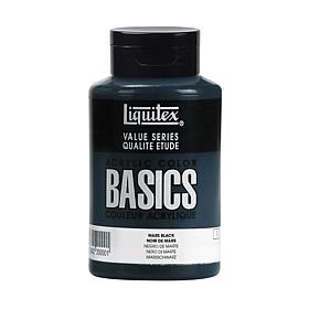Liquitex Basics Acrylics Colors - Mars Black 13.5 oz. - Squeeze Bottle
