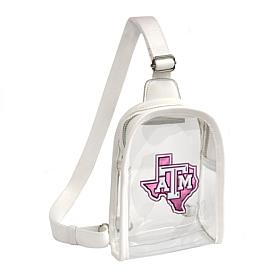 Littlearth NCAA Texas A & M Aggies 3D Logo Clear Mini Sling