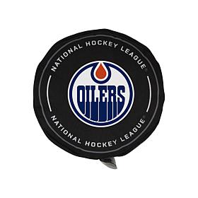 Littlearth NHL Edmonton Oilers Hockey Puck Pet Toy