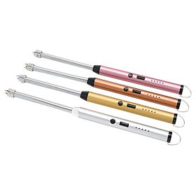 Living Glow Dual Arc Rechargeable Flexible Lighter 4-Pack