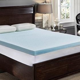 LoftWorks 3" Jellysoft Gel Memory Foam Mattress Topper - Queen