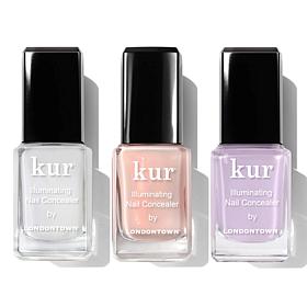 Londontown 3-Piece Brighten & Perfect Illuminating Nail Concealers