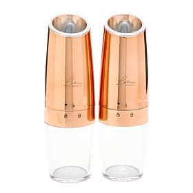 Lorna Maseko 2-pack Electric Gravity-Operated Spice Mills