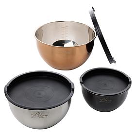 Lorna Maseko 3-piece Stainless Steel Bowls