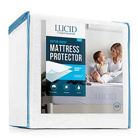 LUCID Comfort Collection Mattress Protector - Full