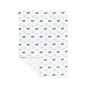 Lush Décor Reversible Soft & Plush Oversized Blanket- Narwhal Starf...
