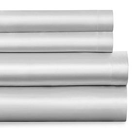 Luxury Home Silky Soft Satin 4-Piece Sheet Set- Queen
