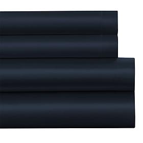 Luxury Home Silky Soft Satin 4-Piece Sheet Set- Queen