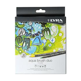 LYRA Aqua Brush Duo Markers - Set of 24