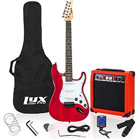 LyxPro 39" Electric Guitar Kit, Beginner Starter Kit w/20W Amp & More
