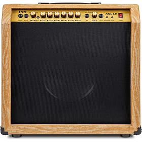 LyxPro Electric Guitar Amplifier 60-Watt Guitar Amp w/Built-In Speaker