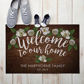 Magnolia Personalized Standard Doormat
