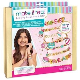 Make It Real: Sweet Treats DIY Bracelet Kit - Create 7 Charm Bracelets