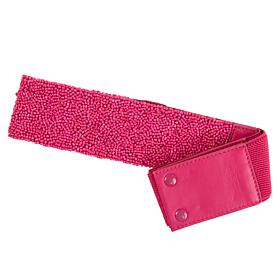 Mark & James by Badgley Mischka Annabella Beaded Stretch Belt