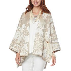 MarlaWynne Jacquard Knit Matte Shine Topper