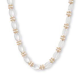 MarlaWynne Two-Tone Cable Chain 24" Necklace