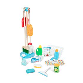 Melissa & Doug Deluxe Cleaning & Laundry Children’s 21-piece Play Set