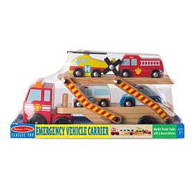 Melissa & Doug Emergency Vehicle Carrier