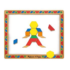 Melissa & Doug Magnetic Pattern Block Kit