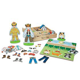 Melissa & Doug Occupations Magnetic Pretend Play Set