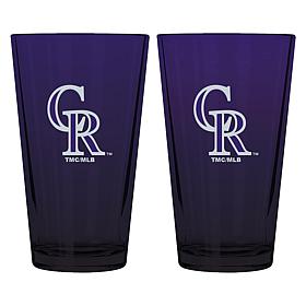 Memory Company 2pk 16oz Ombre Pint Glass Rockies
