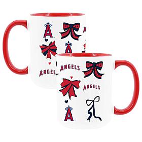 Memory Company Angels 2pk 15oz Bow Coffee Mug