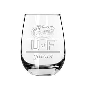 Memory Company Classic Crew Stemless Wine Glass 2-pack, U. of Florida