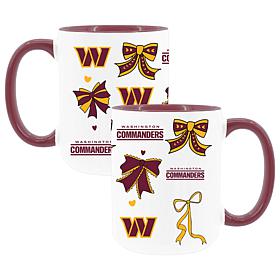 Memory Company Commanders 2pk 15oz Bow Coffee Mug