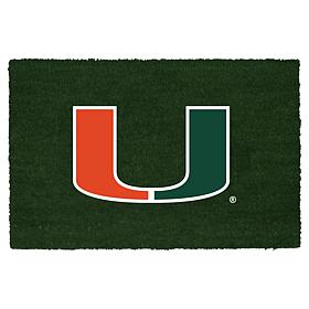 Memory Company Fiber Doormat with Vinyl Backing Miami
