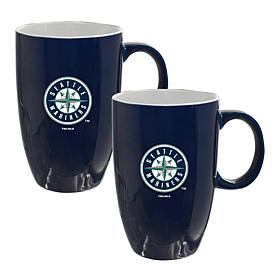 Memory Company MLB Mariners Tall 20oz Ceramic Mug - 2-Pack