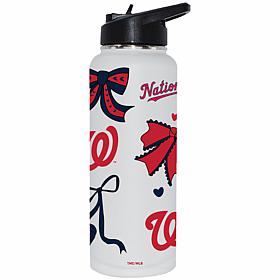 Memory Company MLB Nationals 34-oz Bow White Quencher Tumbler