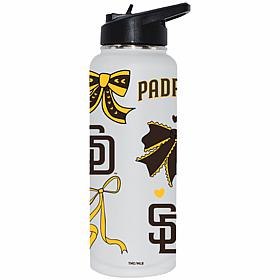 Memory Company MLB Padres 34-oz Bow White Quencher Tumbler