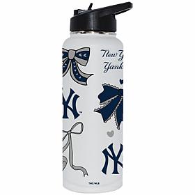 Memory Company MLB Yankees 34-oz Bow White Quencher Tumbler