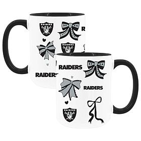 Memory Company Raiders 2pk 15oz Bow Coffee Mug