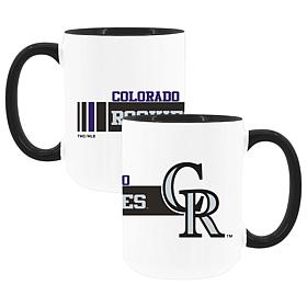 Memory Company Rockies 2 pack 15oz Coffee Mug