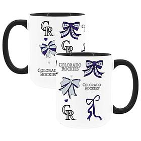 Memory Company Rockies 2pk 15oz Bow Coffee Mug
