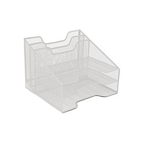 Mind Reader 5-Tier Mesh Desk Organizer Tray