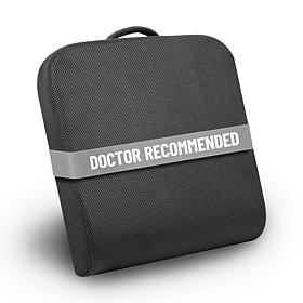 Mind Reader Ergonomic Office Chair Cushion Gray