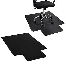 Mind Reader Office Chair Mat for Hardwood Floors PVC Set of 2